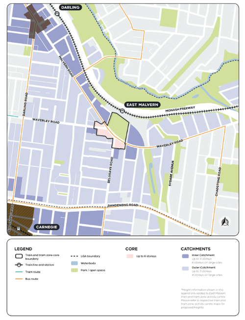 Centro de atividades de East Malvern.