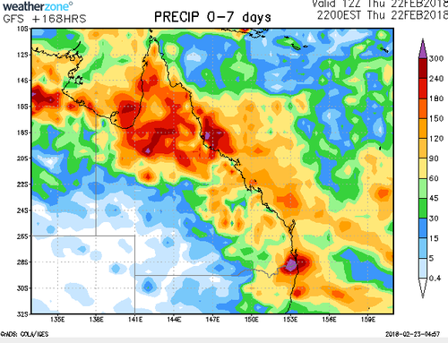 The state has been soaked by heavy rain this week. (Weatherzone)