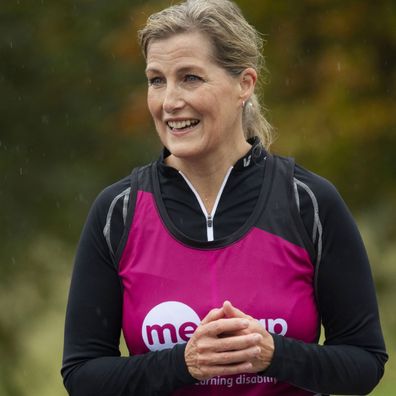 Sophie, Countess of Wessex runs in the 2020 London Marathon