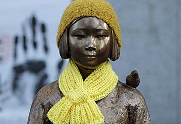 Japan paid which nation $12 million in an apology to World War II "comfort women"?