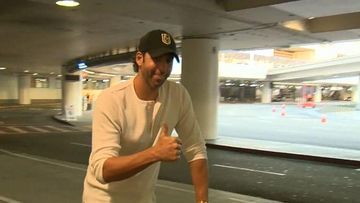 VIDEO: Grant Hackett arrives in US for rehabilitation