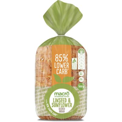 Woolworths Macro Linseed & Sunflower Low Carb Loaf