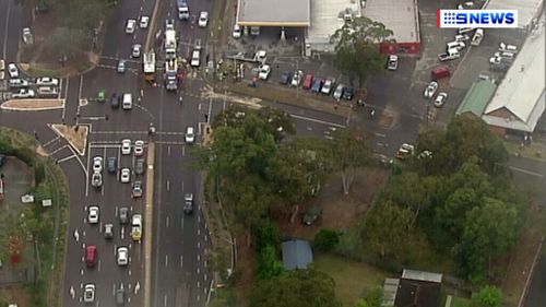 Lengthy traffic delays. (9NEWS)