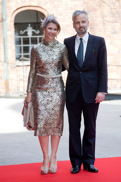 Princess Martha Louise of Norway and Ari Behn pictured at King Carl Gustaf of Sweden's 70th Birthday in 2016.