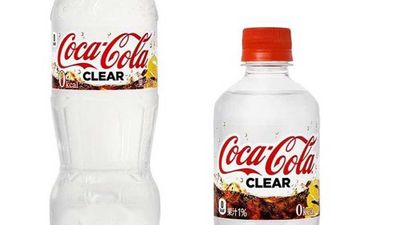 Clear Coca-Cola to be launched in Japan