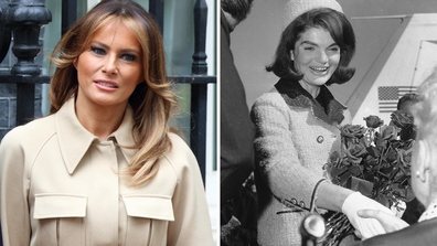 DOnald Trump compares Melania to Jackie O