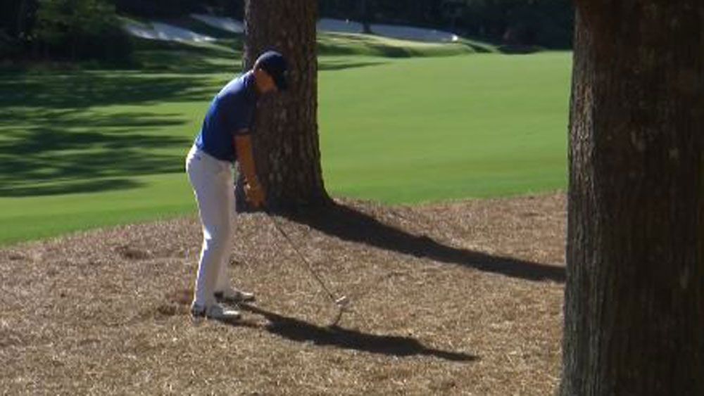US Masters 2017: Jordan Spieth channels Phil Mickelson with brilliant shot on 13th hole at Augusta