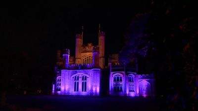 Sydney's Government House lights up for Queen's Platinum Jubilee