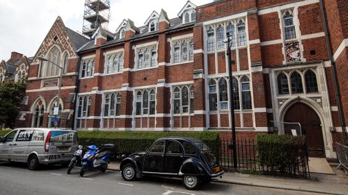 A general view of Thomas's Battersea school on August 1, 2017 in Battersea, England. (Getty)