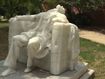 Abraham Lincoln statue melts in Washington DC heat