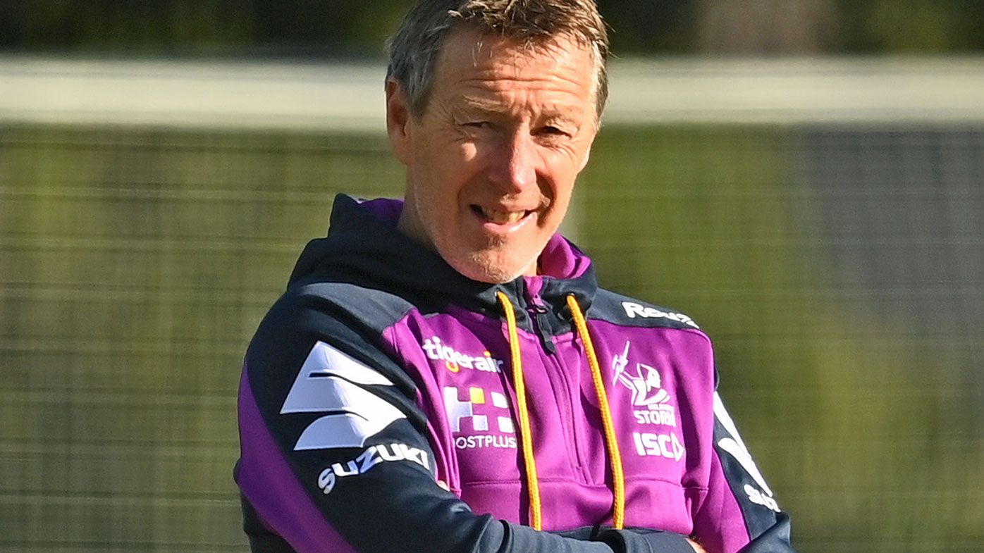 Craig Bellamy the coach of the Storm