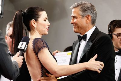 Here they are reunited at the 2013 Golden Globes! Julianna recently told <i>E! News</i> she'd do an on-screen reunion with George: 'We used to joke that they never gave us a wedding on that show. He said we should just do a movie and just see what the ticket receipts are. If George is in it, I'm game!'