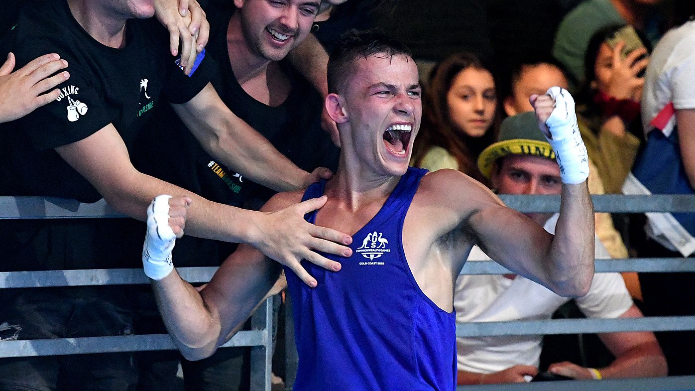 Aussie Harry Garside wins boxing gold at Commonwealth Games