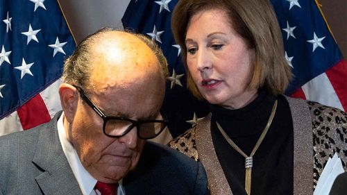 Rudy Giuliani and Sidney Powell are being sued for more than a billion dollars each by Dominion.