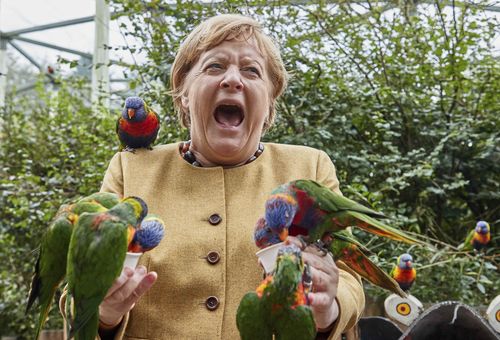 German Chancellor Angela Merkel