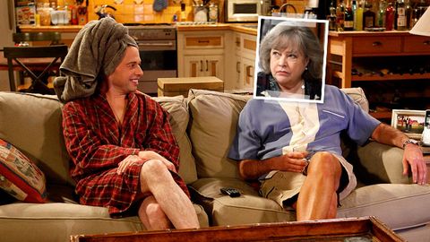 Kathy Bates is going to play Charlie Sheen's ghost on Two and a Half Men