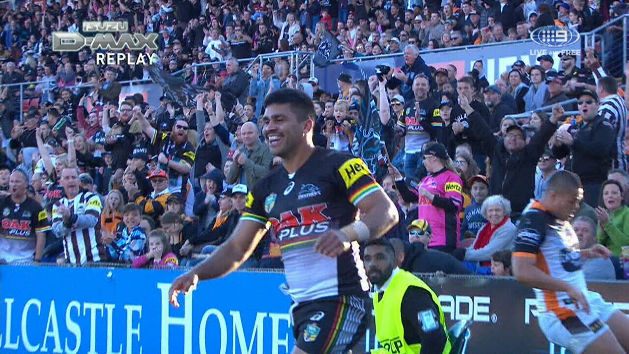 Tigers mistake leads to Panthersâ€™ try