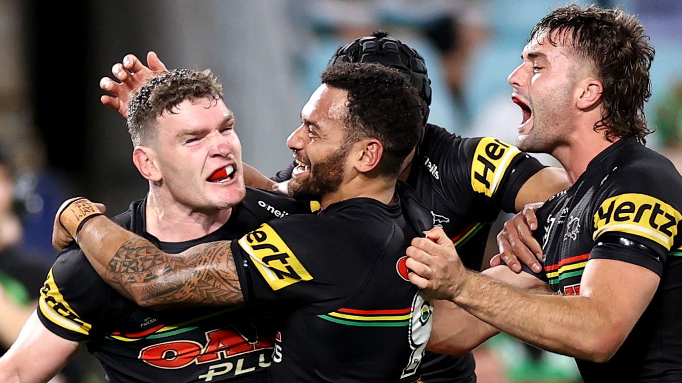 NRL 2022: Penrith Panthers v South Sydney Rabbitohs, score, result, video,  highlights, minor premiership, Liam Martin try