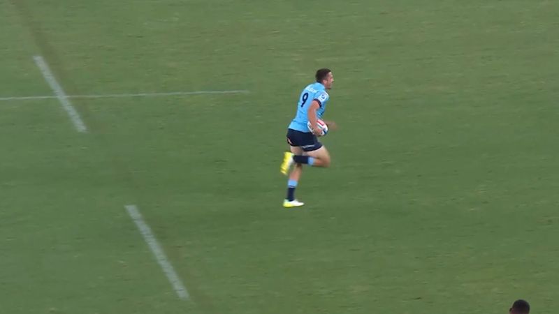 Incredible intercept try levels the scores | Nine.com.au