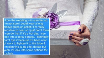 Bride demands guest changes appearance in searing text exchange: 'Your look doesn't work'