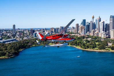 Seaplane experience over Sydney Red Balloon