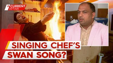 Singing chef wins right to perform to customers