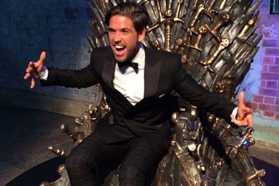 That's the spirit Didier! The <i>ANTM</i> host hones King Joffrey while taking over the throne.