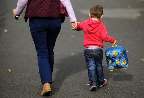 Parents are being urged to make alternative arrangements or take the day off work as 6500 childcare workers go on strike today. (AAP)