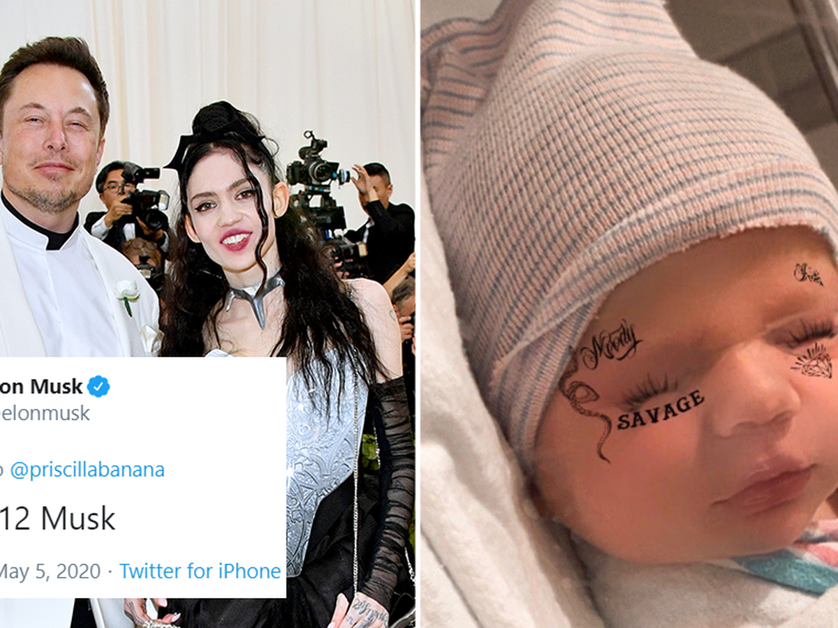 How To Pronounce X Ae A 12 The Name Elon Musk And Grimes Apparently Gave Their Newborn Son 9celebrity