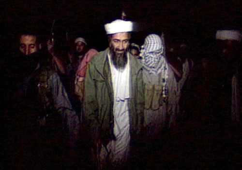 A 1998 screengrab of Osama Bin Laden, said to be initiator of the bombings of US embassies in Nairobi, Kenya, and Dar-es-Salaam, Tanzania. (Getty)