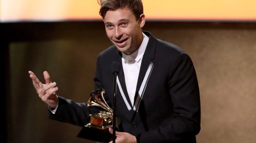 Australian music producer Flume wins a Grammy Award