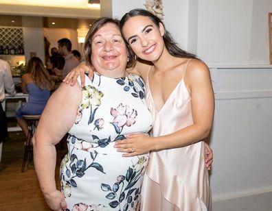 Nikolina Kharoufeh and her mum Danica Koevska.