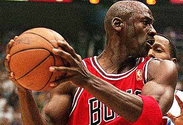 What was Michael Jordan's jersey number at Chicago?