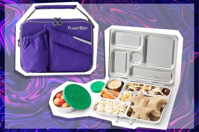 9PR: PlanetBox Rover Eco-Friendly Bento Lunch Box, Purple