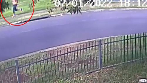 CCTV released of moments before and after fatal stabbing in Toongabbie.