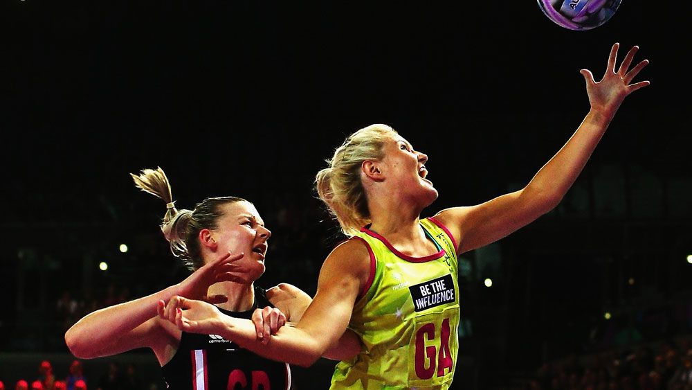 Gretel Tippett in action for the Diamonds. (Getty)