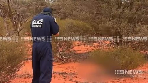Police said the 'items of interest' are not human remains. (9NEWS)