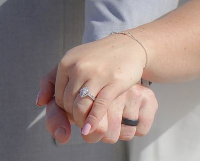 Truck driver saves couple's wedding day with special delivery during coronavirus