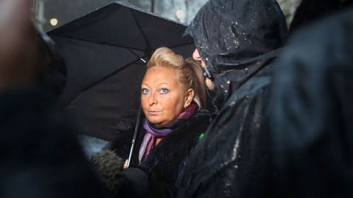 Harry Dunn's mother Charlotte Charles arrives at the Foreign and Commonwealth Office in Westminster, London, for a meeting with Foreign Secretary Dominic Raab, IN January, 2020.