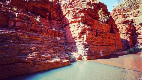 A hidden gem. Karijini offers an incredibly coloured landscape. 