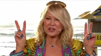 Kerri-Anne Kennerley on Studio 10