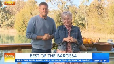 Chef Curtis Stone and food icon Maggie Beer