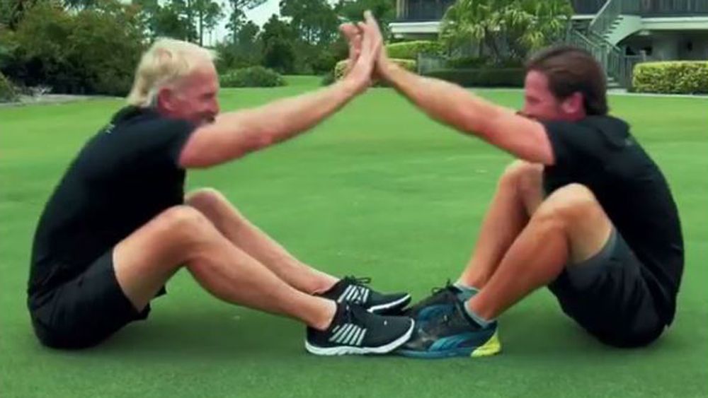Greg Norman announces his return to professional golf in bizarre video