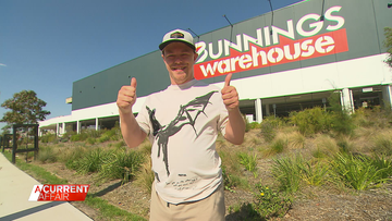 'Even if it's 2 hours' work': Man's dream to work at Bunnings