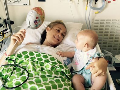 'I was diagnosed with cancer weeks after becoming a mum'