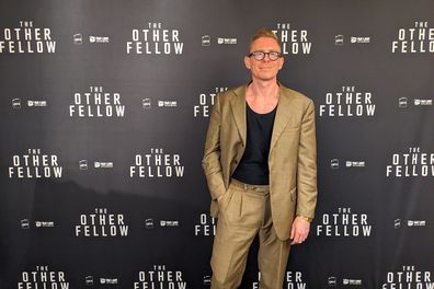 Australian director Matthew Bauer at a UK screening of The Other Fellow in 2023