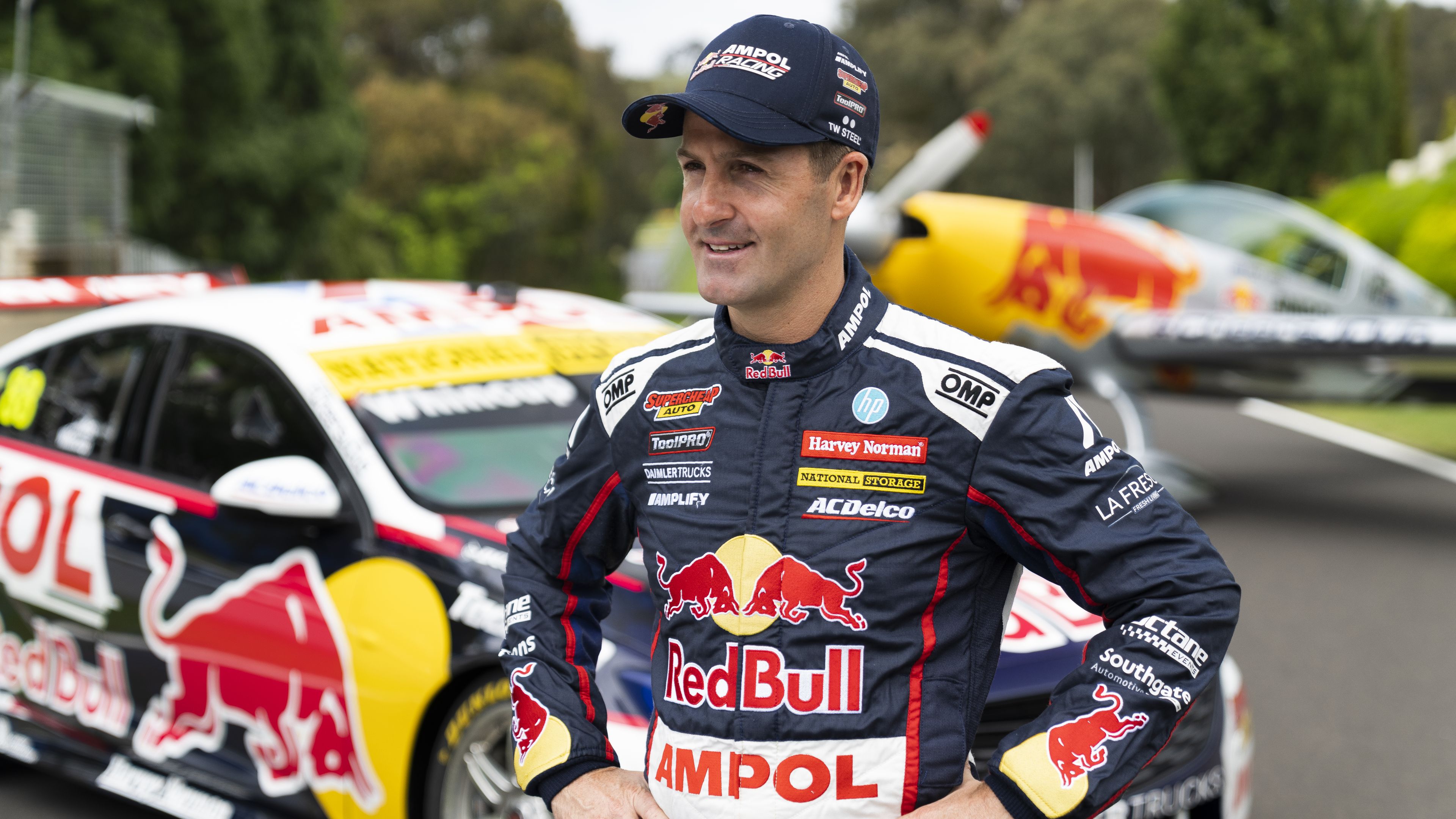 V8 Supercars champion Jamie Whincup reveals why he copped monster Larry Perkins spray