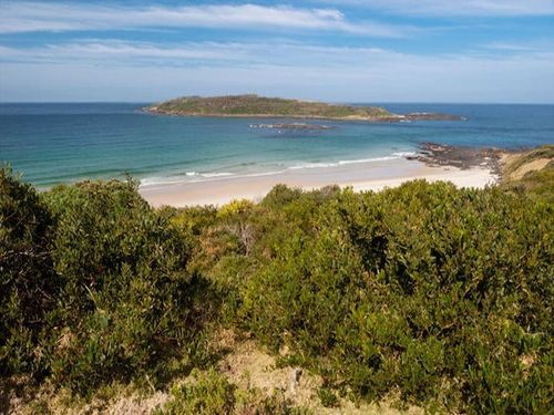 Plage de Murramarang, pointe Bawley