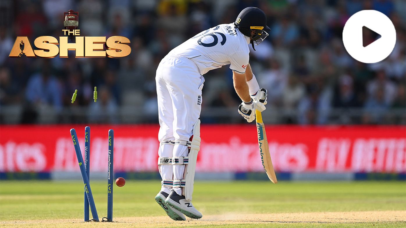 Ashes fourth Test highlights day two: Joe Root undone by awful misfortune