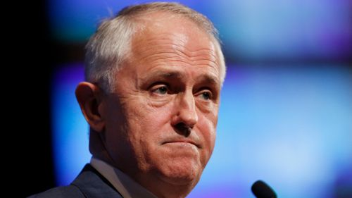 Mr Turnbull was ridiculed while speaking at a Liberal Party State Council event. (AAP)